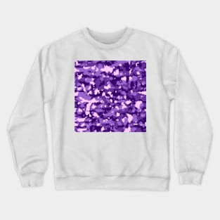 Purple Digital Camouflage Crewneck Sweatshirt